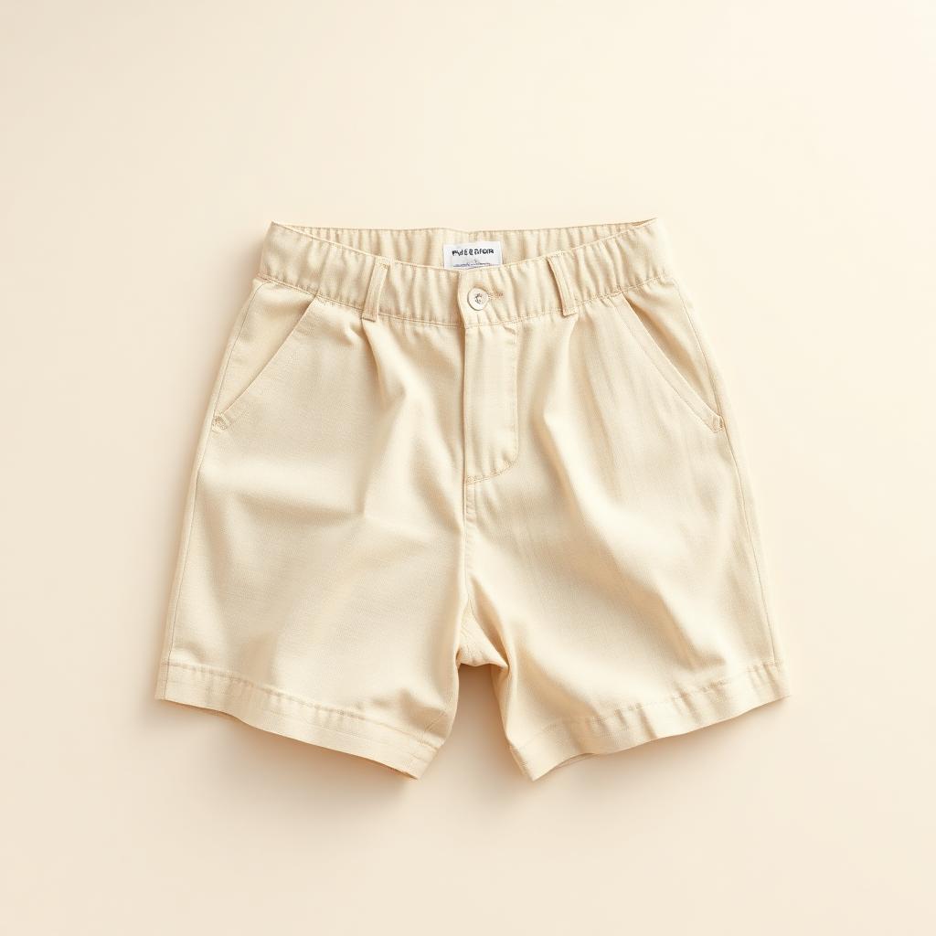 Linen Pleated Shorts