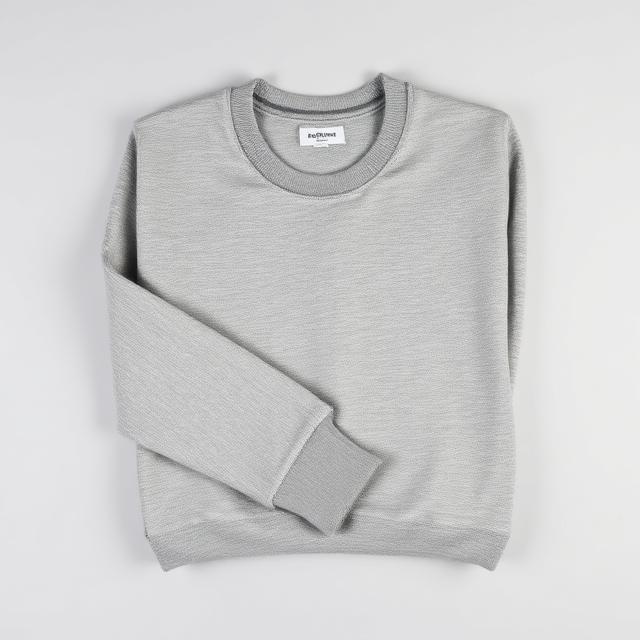 Heather Knit Sweatshirt