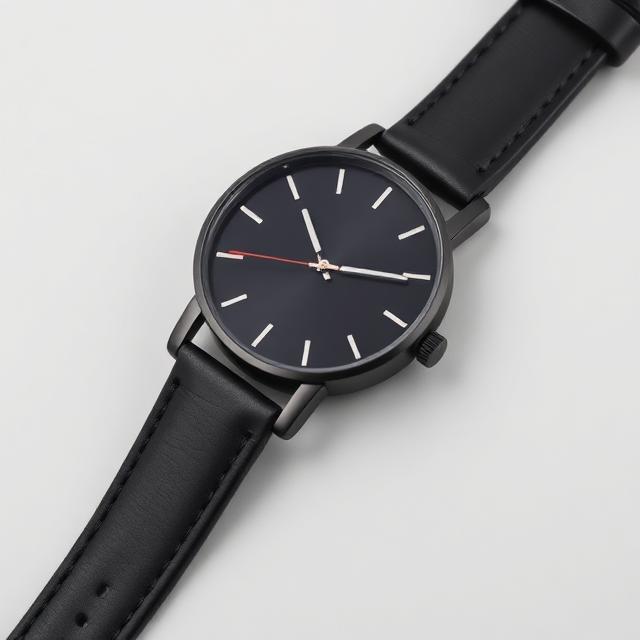 Noir Minimal Watch